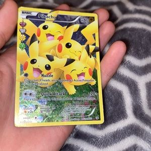 full art promo pikachu 2016 pokémon trading card